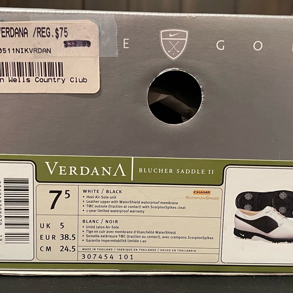 Womens Nike Golf Shoes